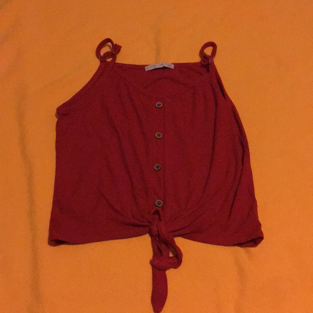 5️⃣ Dollar SALE 🔥Red Crop Tank
